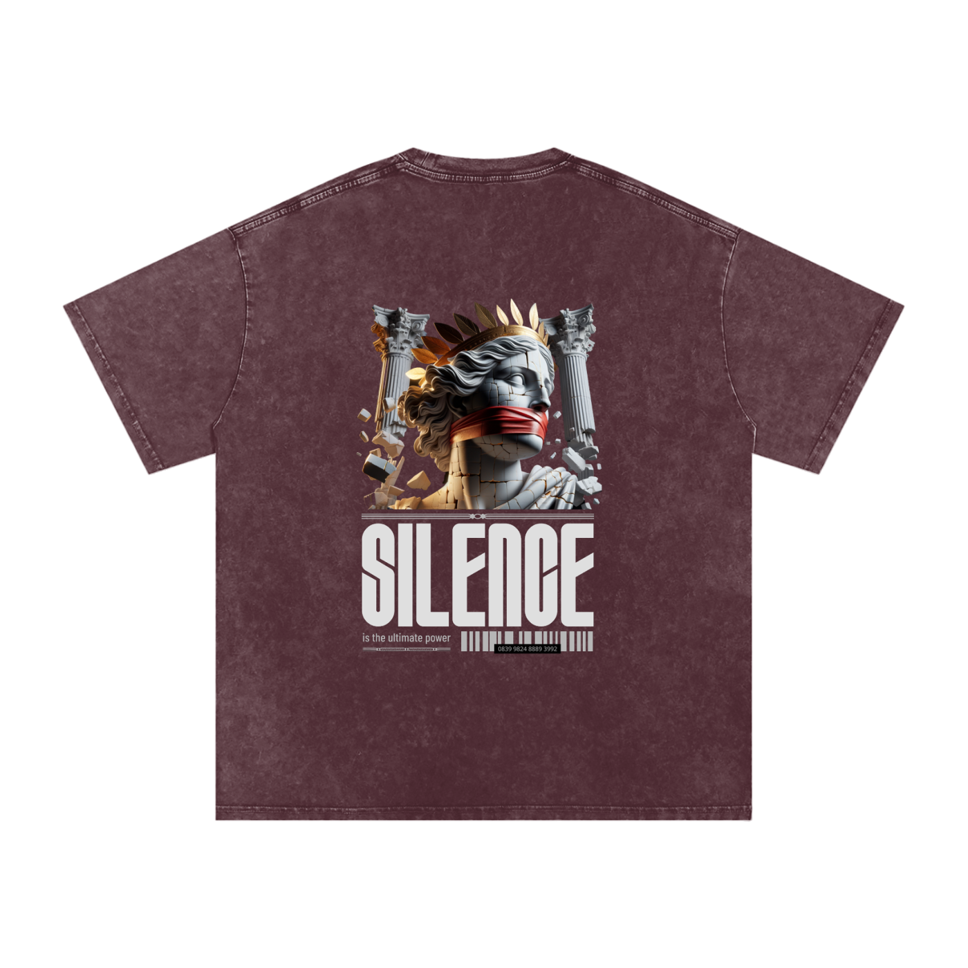 Acid Wash Oversize T-Shirt - 250 GSM