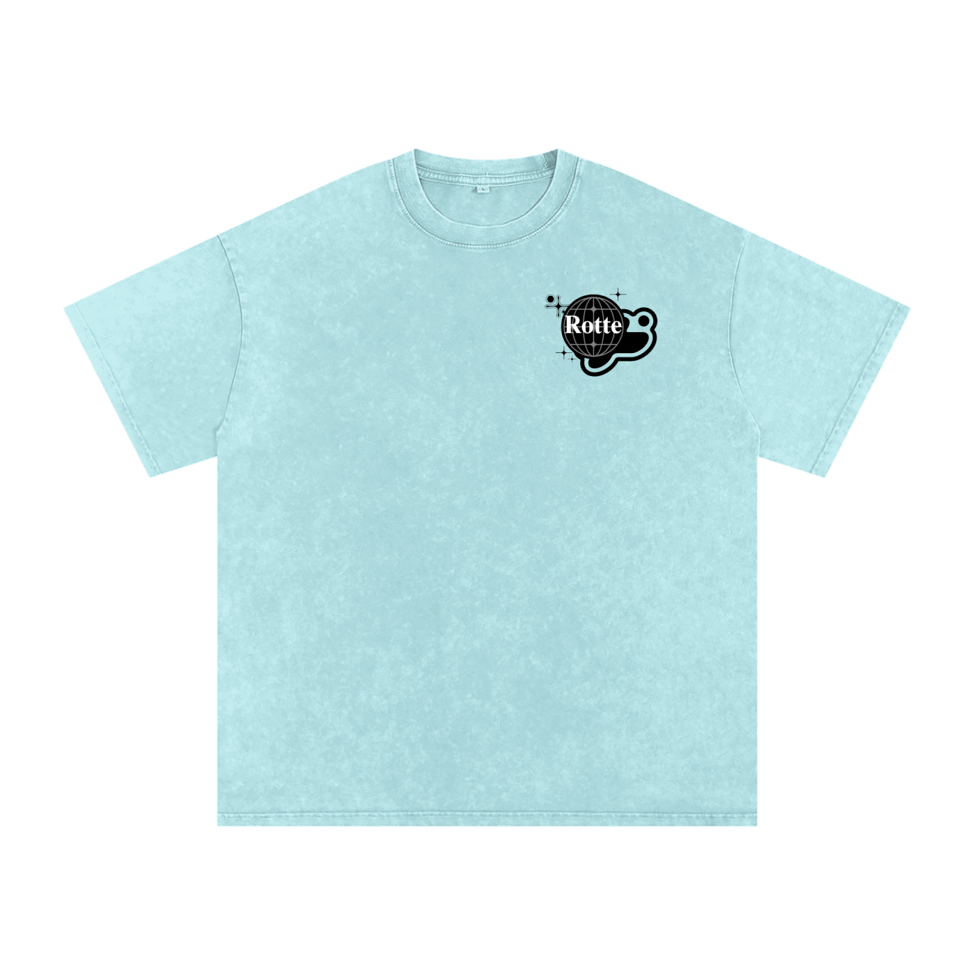 Acid Wash Oversize T-Shirt - 250 GSM