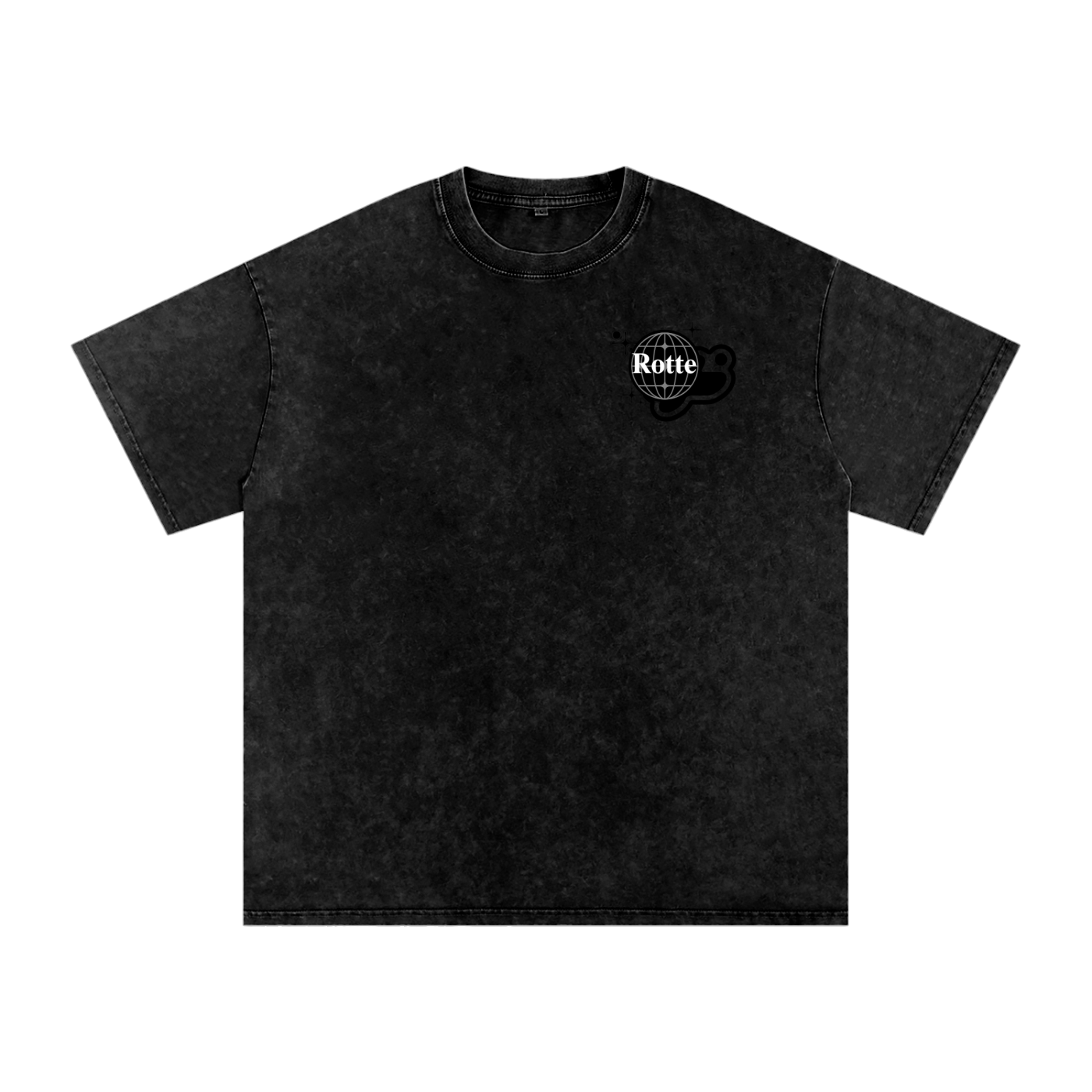 Acid Wash Oversize T-Shirt - 250 GSM
