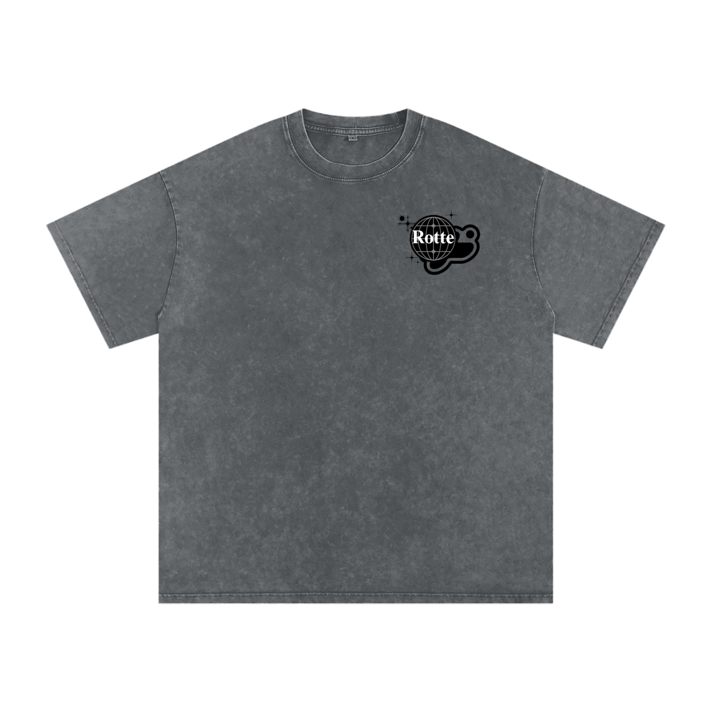Acid Wash Oversize T-Shirt - 250 GSM