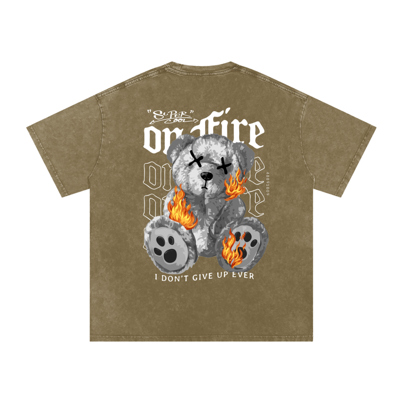 Acid Wash Oversize T-Shirt - 250 GSM