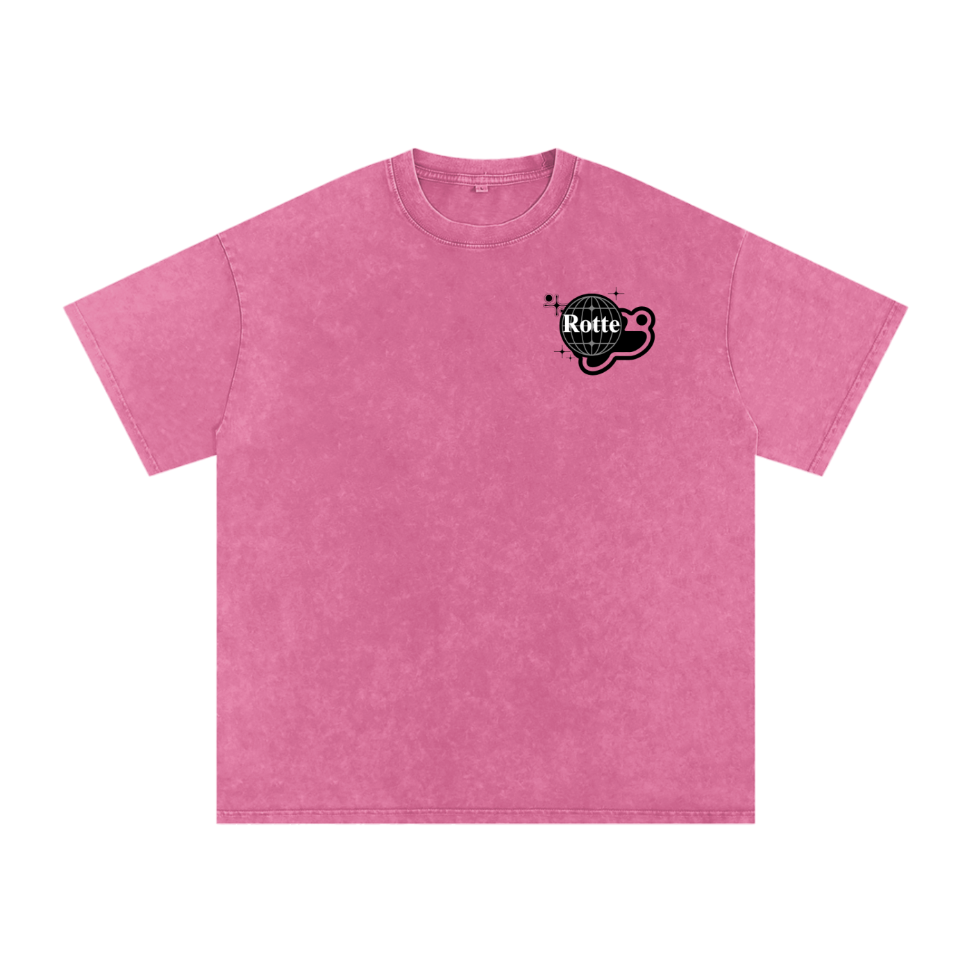 Acid Wash Oversize T-Shirt - 250 GSM