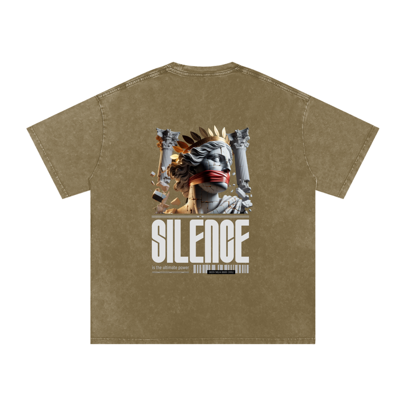 Acid Wash Oversize T-Shirt - 250 GSM