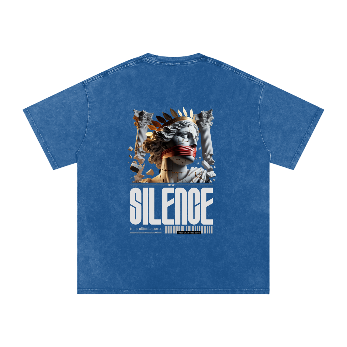 Acid Wash Oversize T-Shirt - 250 GSM