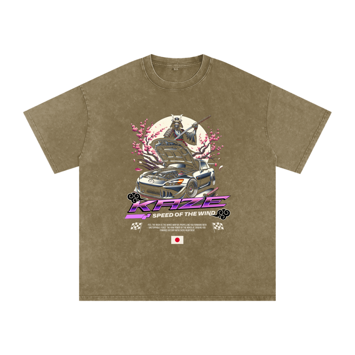 Acid Wash Oversize T-Shirt - 250 GSM