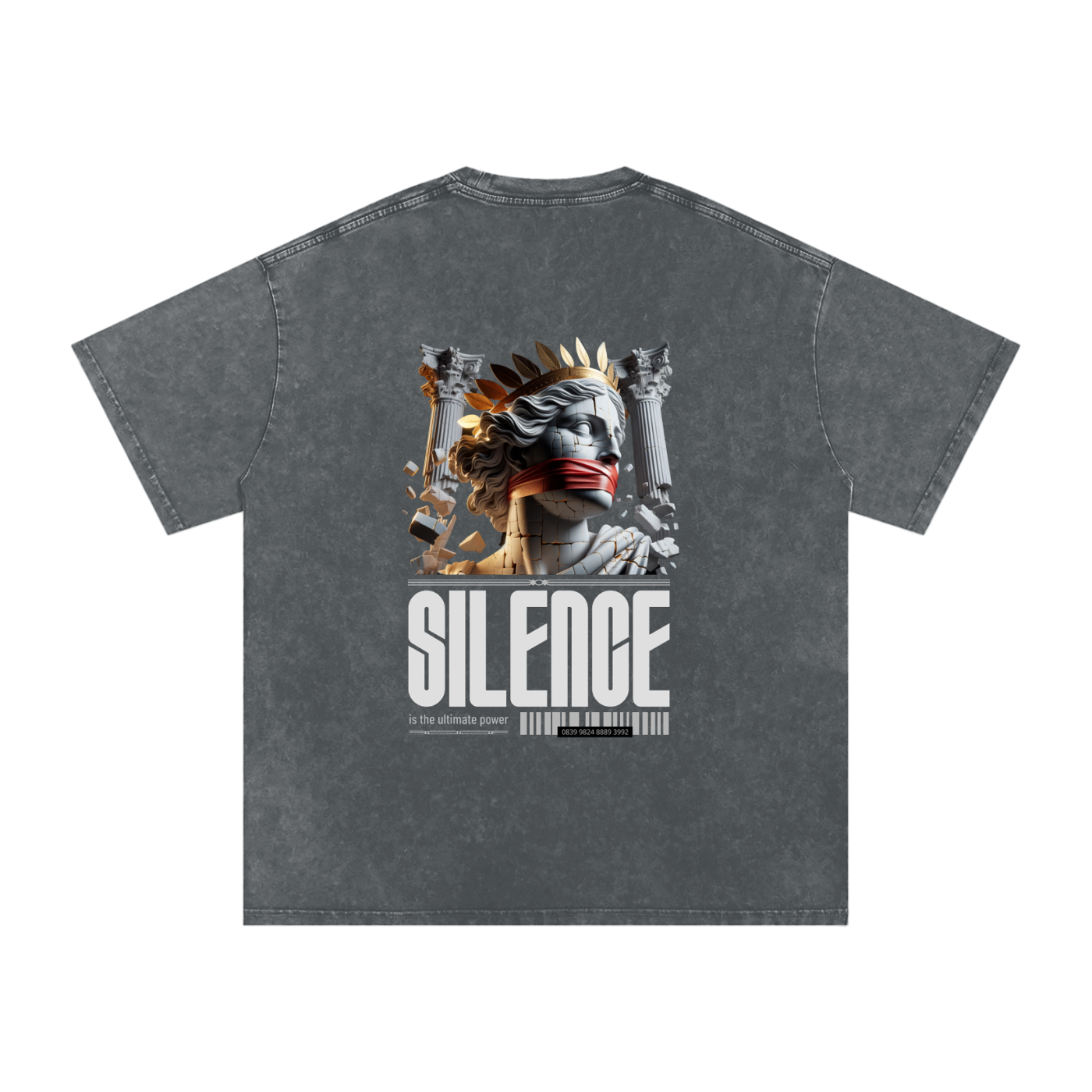 Acid Wash Oversize T-Shirt - 250 GSM