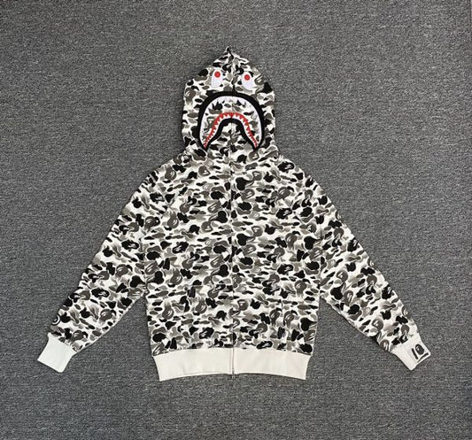 Bape – Hoodie – Black / White