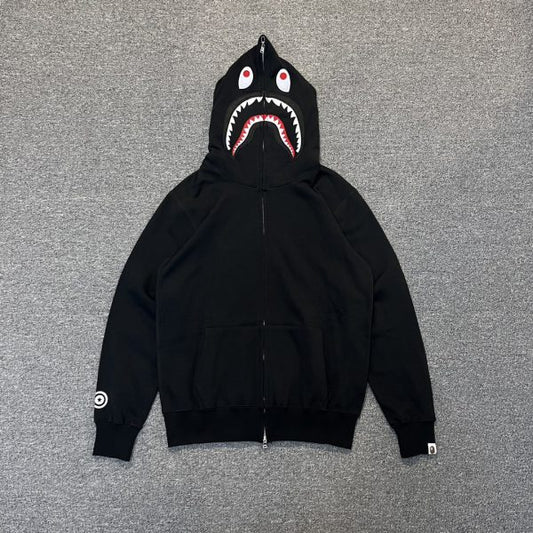 Bape – Hoodie – Shark Black
