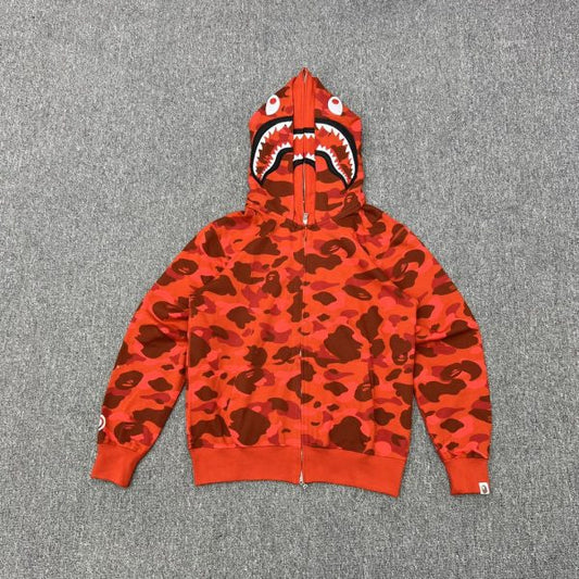 Bape – Hoodie – Shark Red