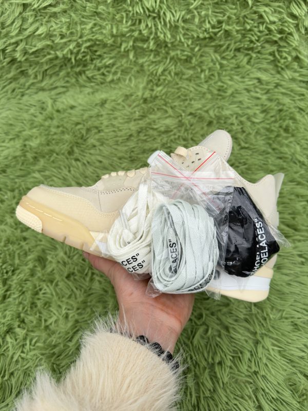 Jordan 4 Retro Off-White Sail