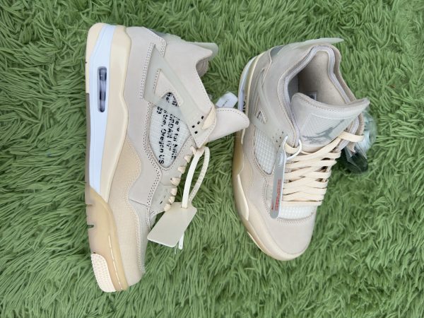 Jordan 4 Retro Off-White Sail