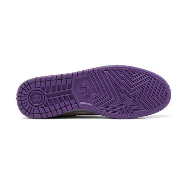 Bape Court Sta Royal Purple Sneakers