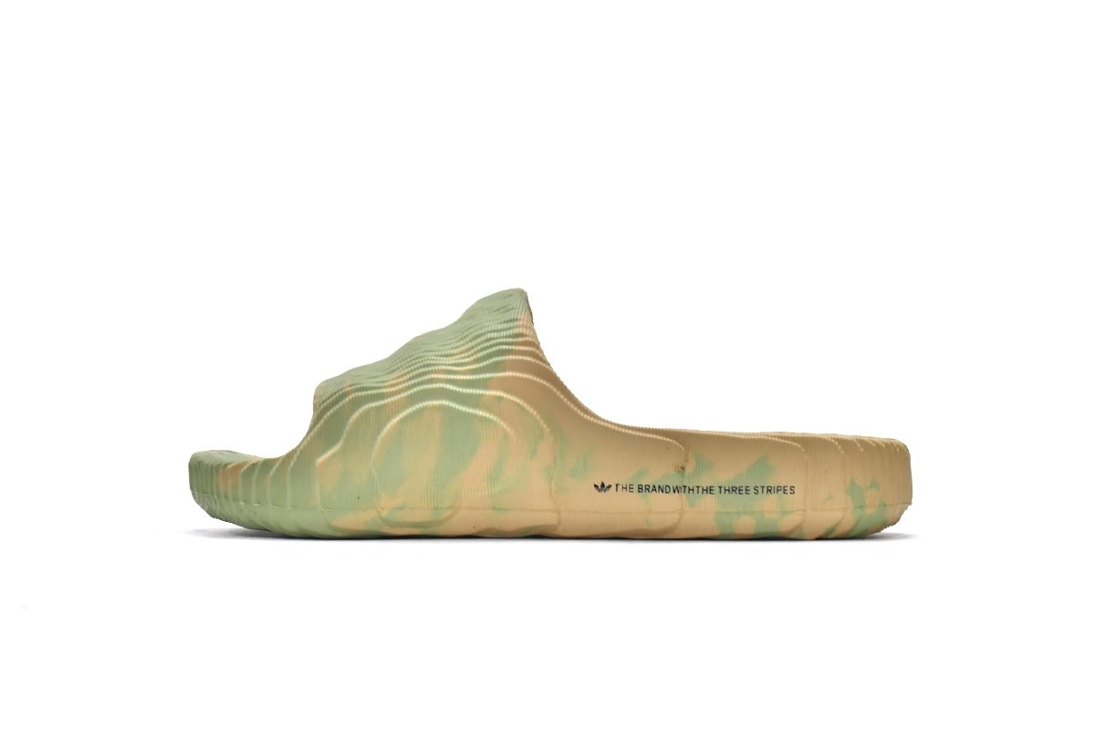adidas originals Adilette 22 Slides Magic Lime Desert Sand