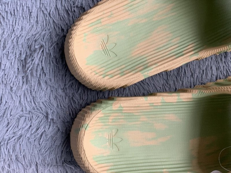 adidas originals Adilette 22 Slides Magic Lime Desert Sand