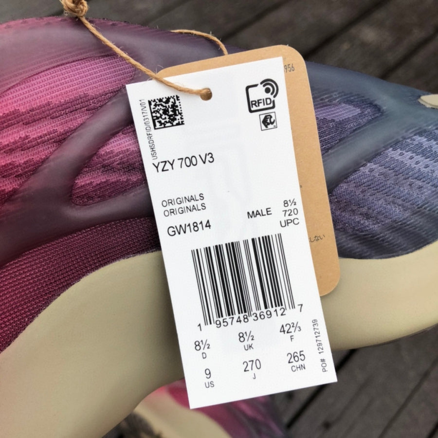 adidas Yeezy 700 V3 Fade Carbon