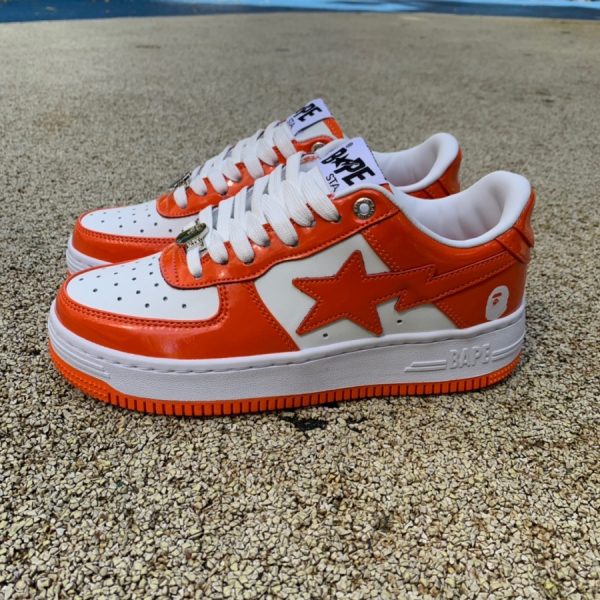 A Bathing Ape Bape SK8 Sta orange