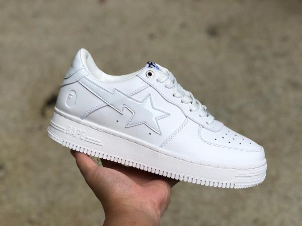 A Bathing Ape Bape Sta Triple White