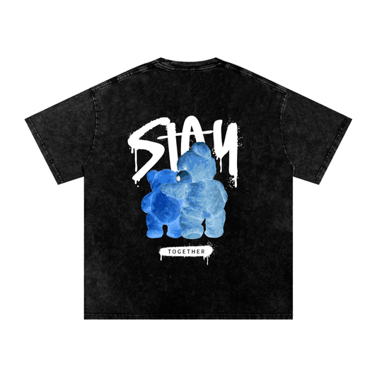 Acid Wash Oversize T-Shirt - 250 GSM