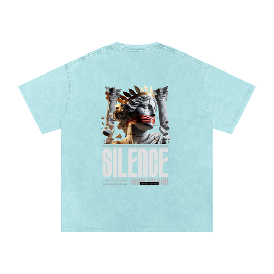 Acid Wash Oversize T-Shirt - 250 GSM