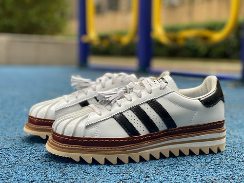 adidas Superstar CLOT By Edison Chen White Crystal Sand